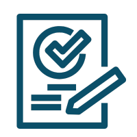 initial-approval-DED-dubai-icon Icon showing approval or checkmark for DED process