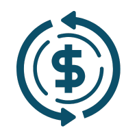 submit-documents-fees-dubai-license-icon Icon of a clipboard, file, or payment card for DED submission
