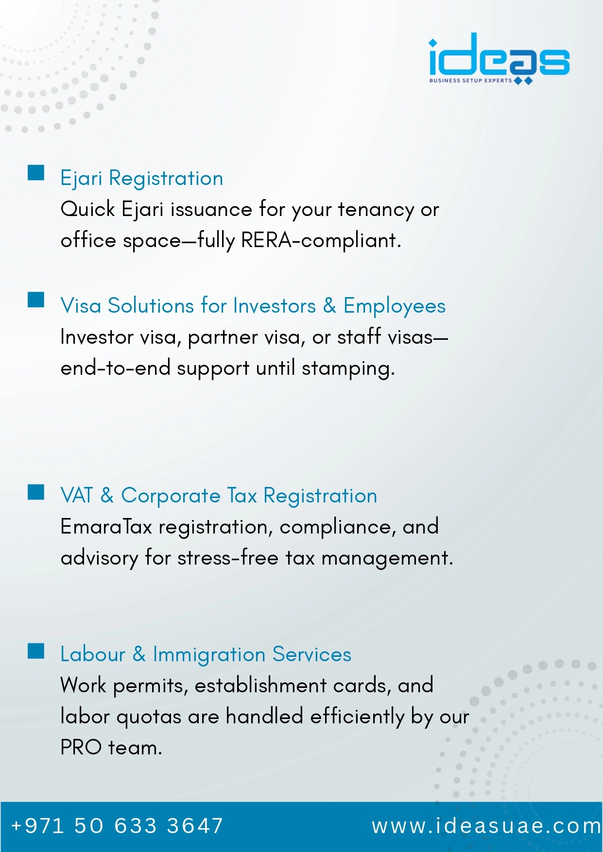 Dubai business setup consultancy – free zone licensing, visas and corporate services